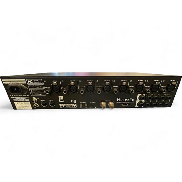 Used Focusrite Clarett 8PreX Audio Interface