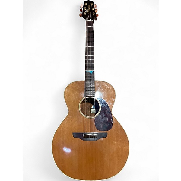 Used Takamine santa fe esf40 Natural Acoustic Electric Guitar