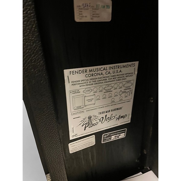 Used Fender PANO VERB Tube Guitar Combo Amp