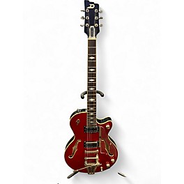 Used 2022 Duesenberg Starplayer TV Deluxe Crimson Red Trans Hollow Body Electric Guitar