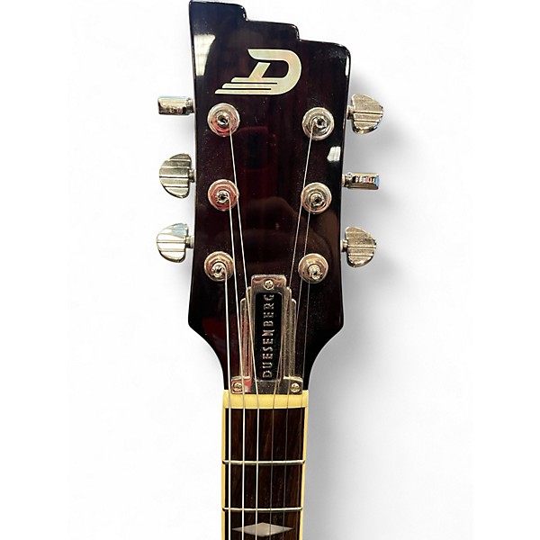 Used 2022 Duesenberg Starplayer TV Deluxe Crimson Red Trans Hollow Body Electric Guitar