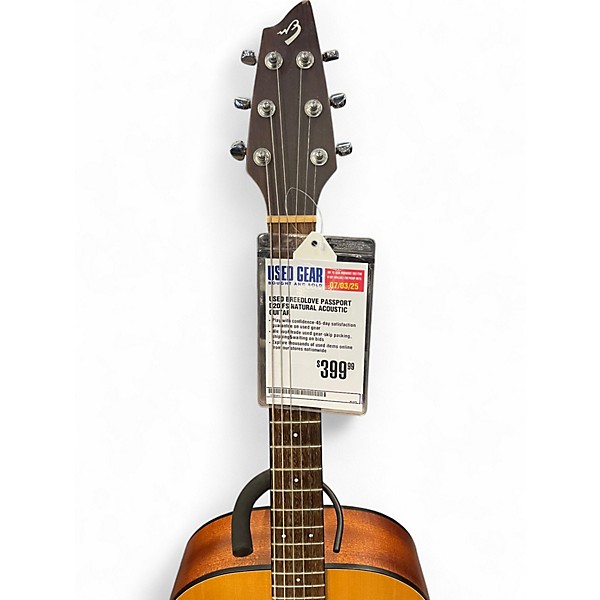 Used Breedlove PASSPORT D20 FS Natural Acoustic Guitar