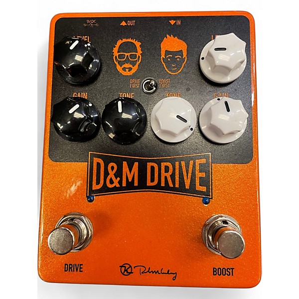 Used Keeley D&M DRIVE Effect Pedal