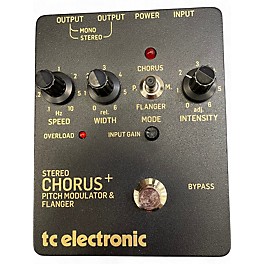 Used TC Electronic STEREO CHORUS+ Effect Pedal
