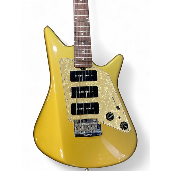 Used Ernie Ball Music Man Albert Lee Signature Gold Solid Body Electric Guitar