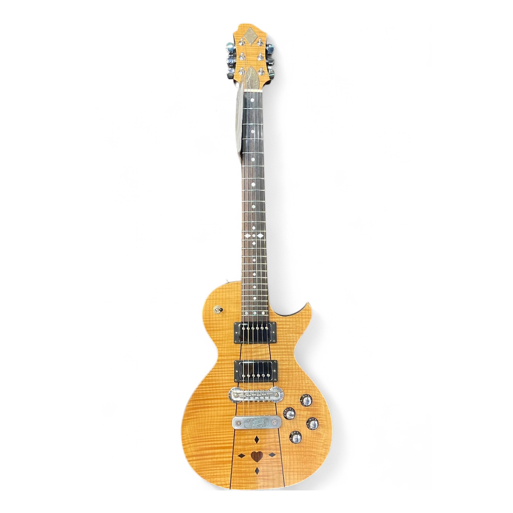 Used Zemaitis Greco GZ301 Natural Solid Body Electric Guitar