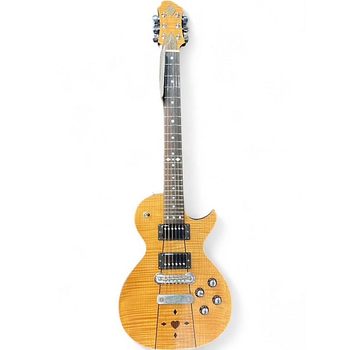 Used Zemaitis Greco GZ301 Natural Solid Body Electric Guitar