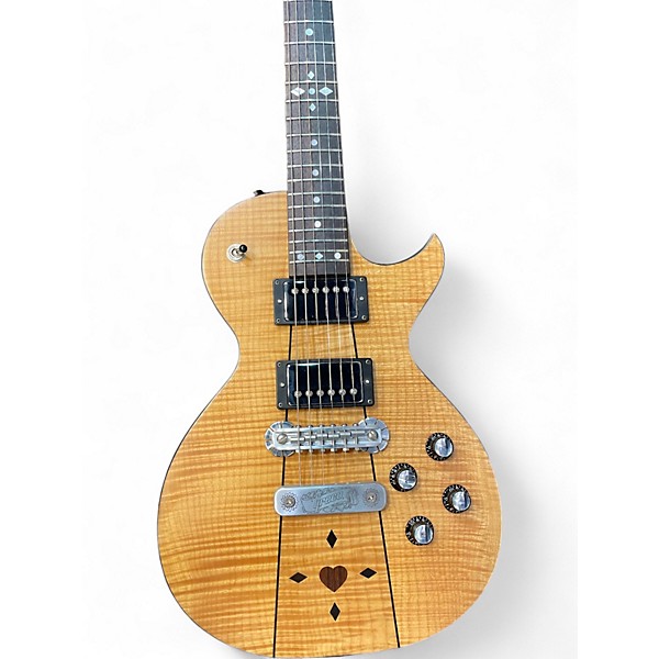 Used Zemaitis Greco GZ301 Natural Solid Body Electric Guitar