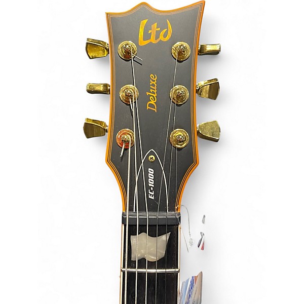 Used ESP LTD EC1000 Black Solid Body Electric Guitar