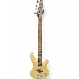 Used Samick ARTIST SERIES P BASS Cream Electric Bass Guitar