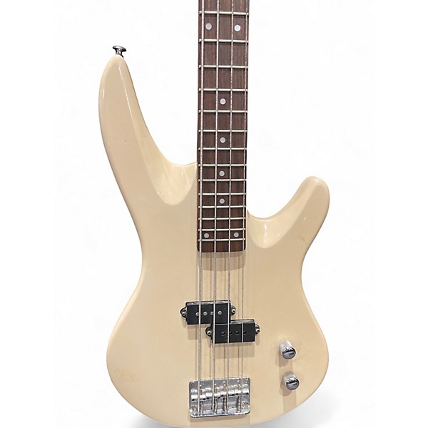 Used Samick ARTIST SERIES P BASS Cream Electric Bass Guitar