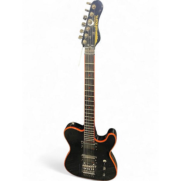 Used Washburn Tour 24 Black Solid Body Electric Guitar