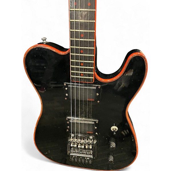 Used Washburn Tour 24 Black Solid Body Electric Guitar