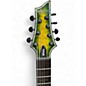 Used Schecter Guitar Research Hellraiser C1 green Solid Body Electric Guitar