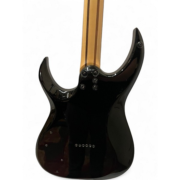 Used Schecter Guitar Research TRIAD Black Solid Body Electric Guitar