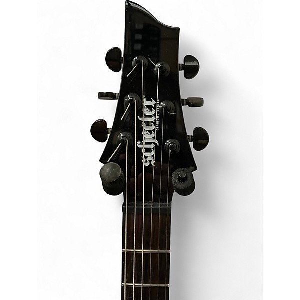 Used Schecter Guitar Research TRIAD Black Solid Body Electric Guitar