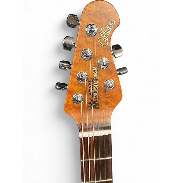 Used 2025 Ernie Ball Music Man Cutlass HT Night crawler Solid Body Electric Guitar