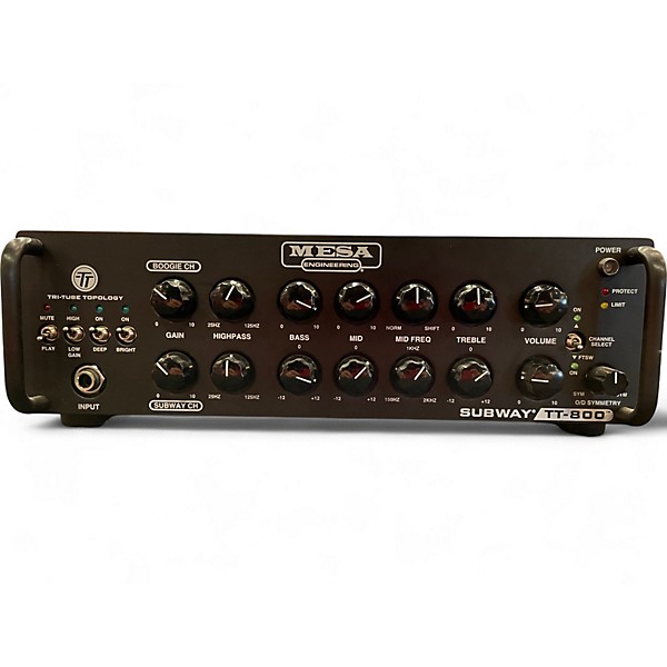 Used MESA/Boogie Subway TT-800 Tube Bass Amp Head