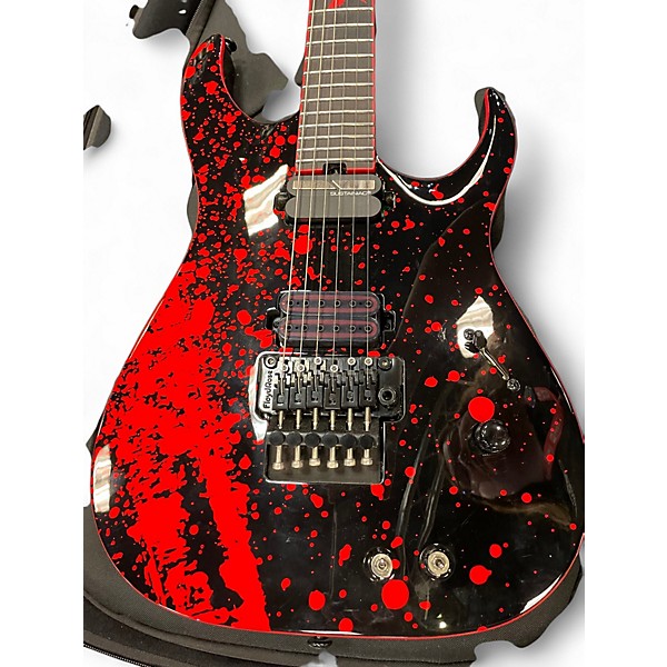 Used Schecter Guitar Research SULLIVAN KING BANSHEE 6 OBSIDIAN BLOOD Solid Body Electric Guitar