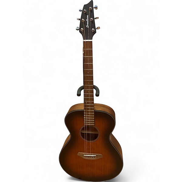 Used 2021 Breedlove Discovery Concert Worn Natural Acoustic Guitar