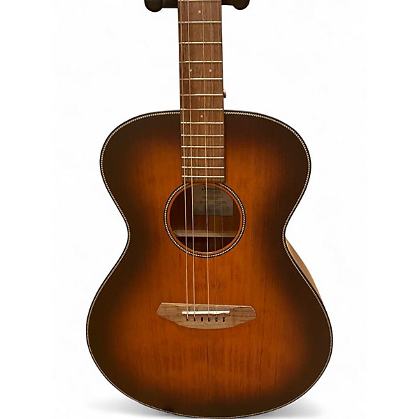Used 2021 Breedlove Discovery Concert Worn Natural Acoustic Guitar