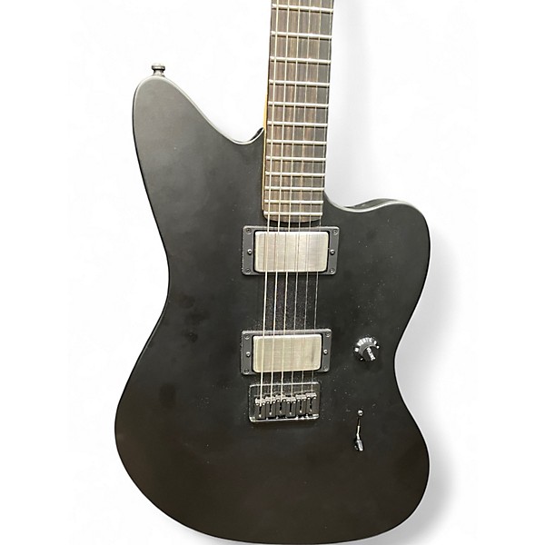 Used Fender Jim Root Signature Jazzmaster Black Solid Body Electric Guitar