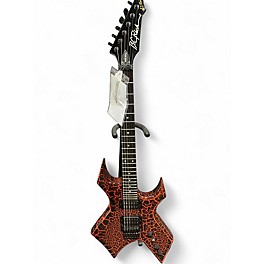 Used B.C. Rich Stranger Things BC Rich Warlock  Red Crackle Solid Body Electric Guitar