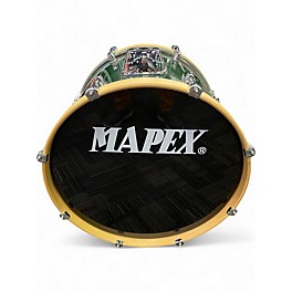 Used Mapex 5 Piece M SERIES GREEN Drum Kit