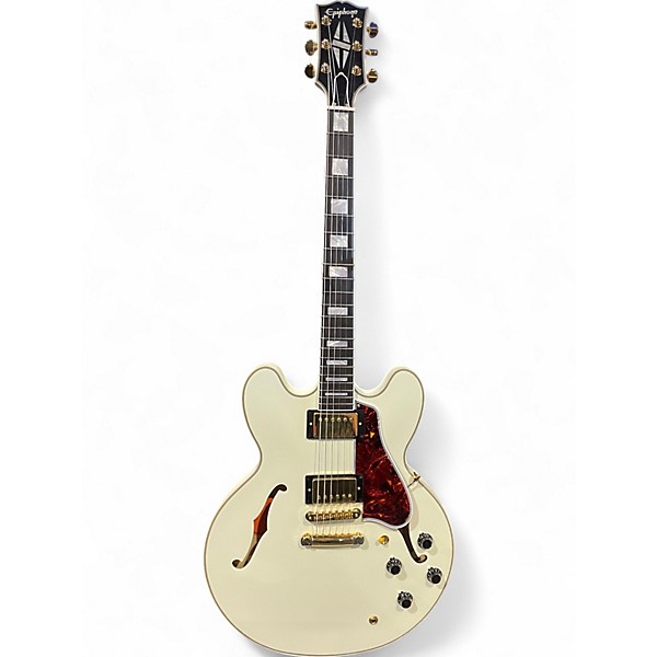Used Epiphone INSPIRED BY GIBSON 59 ES355 SATIN ALPINE WHITE Hollow Body Electric Guitar