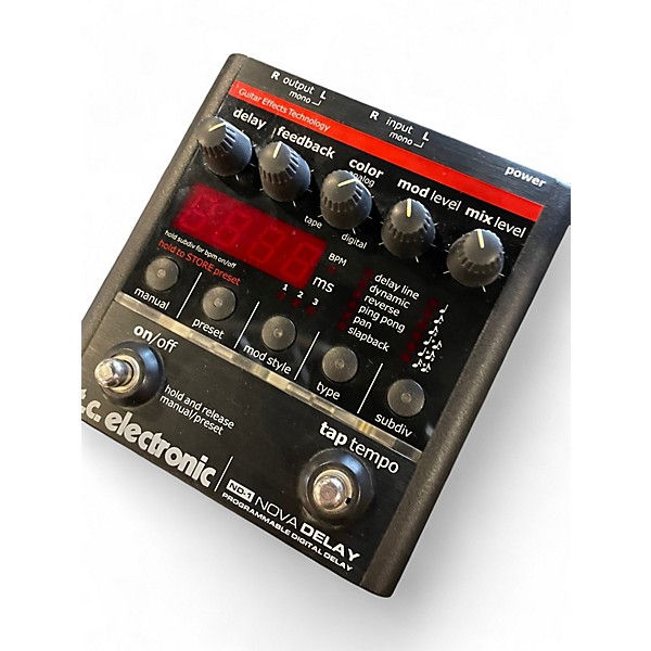 TC Electronic | Product | ND-1 NOVA DELAY