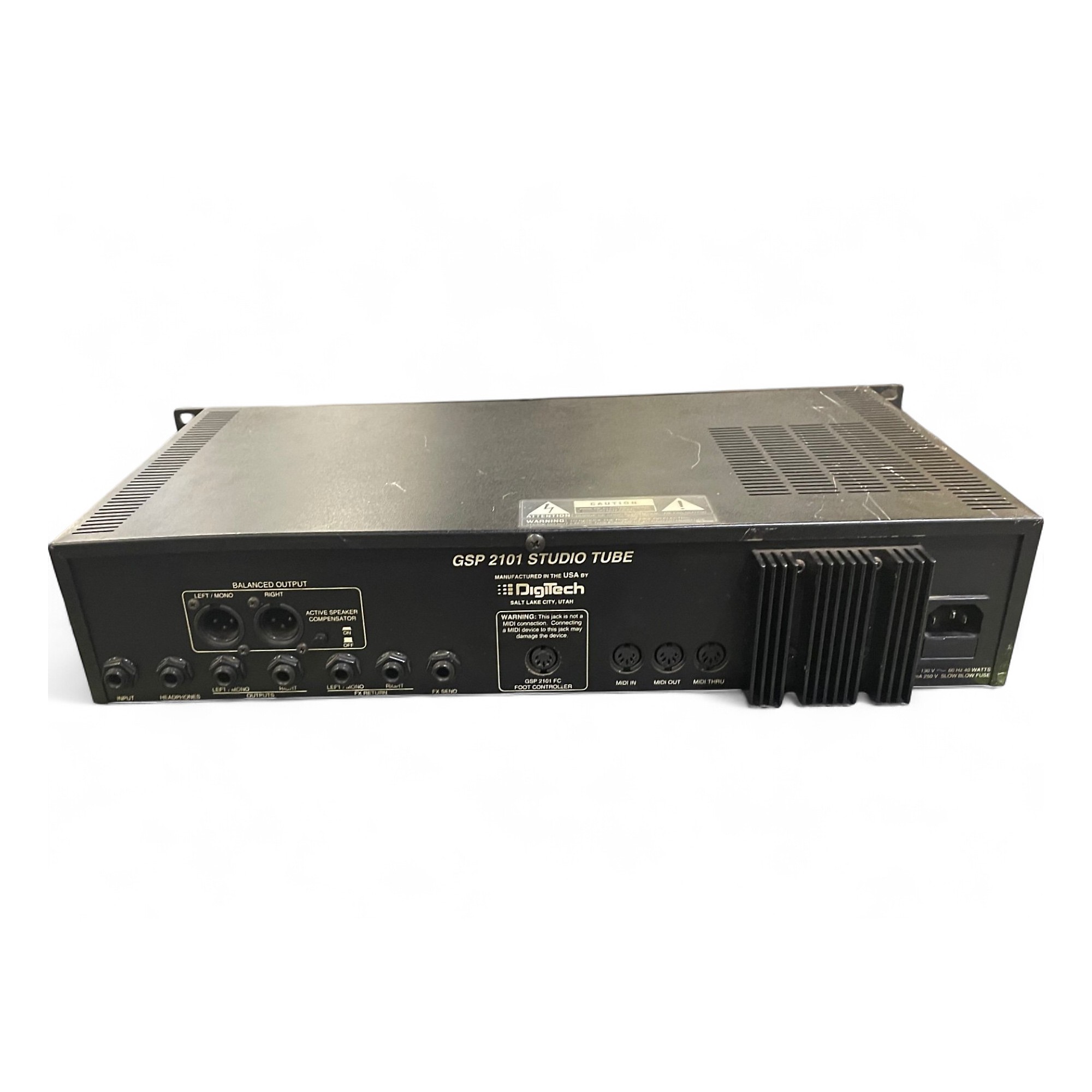 ギター Digitech GSP2101 STUDIO TUBE Digitech GSP2101 Studio Tube Preamp/Processor - No Foot