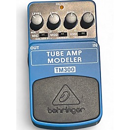 Used Behringer TM300 Tube Amp Modeler Effect Pedal