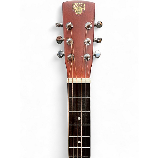 Used Dobro Hound Dog Square Neck Natural Mahogany Resonator Guitar