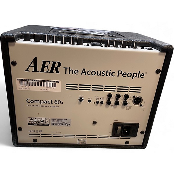 Used AER Compact 60 60W 1x8 Acoustic Guitar Combo Amp