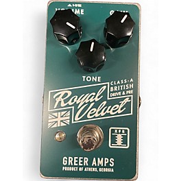 Used Greer Amplification Royal Velvet Effect Pedal