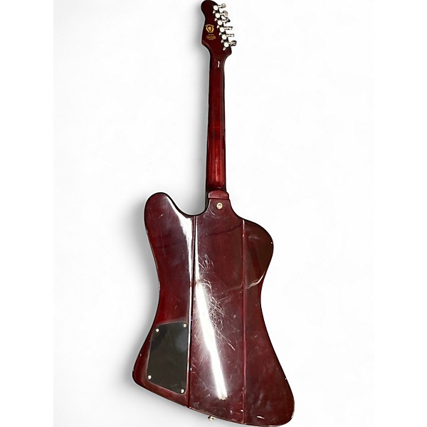 Used Hardluck Kings SPIDER CUSTOM Trans Red Solid Body Electric Guitar