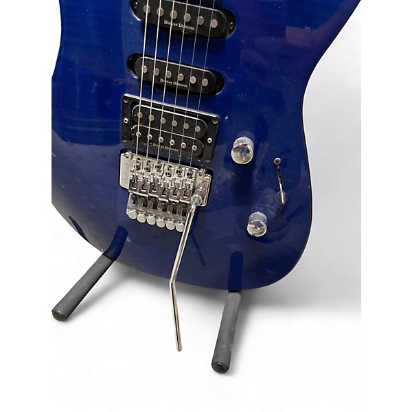 Used Jackson MIJ DK2 Flame Blue Solid Body Electric Guitar