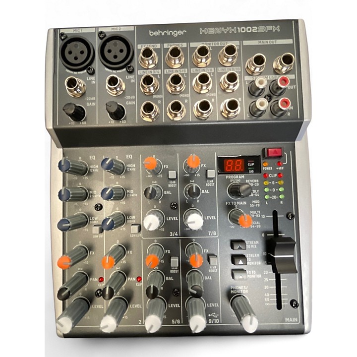 Amazon.com: Behringer Xenyx 1002SFX 10-channel Analog