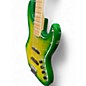 Used Atelierz M#245 Custom Green Burst Electric Bass Guitar