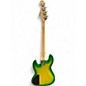 Used Atelierz M#245 Custom Green Burst Electric Bass Guitar
