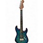 Used Warmoth STYPE Blue Solid Body Electric Guitar thumbnail