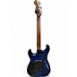 Used Warmoth STYPE Blue Solid Body Electric Guitar