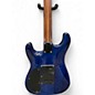 Used Warmoth STYPE Blue Solid Body Electric Guitar