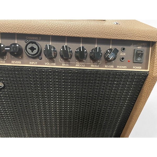 Used Fender ACOUSTASONIC 40 Guitar Combo Amp