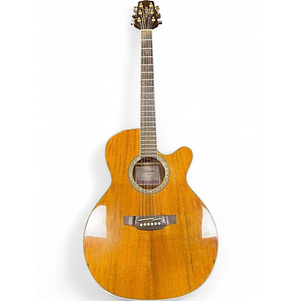 Used Takamine GN77KCE Natural Acoustic Electric Guitar