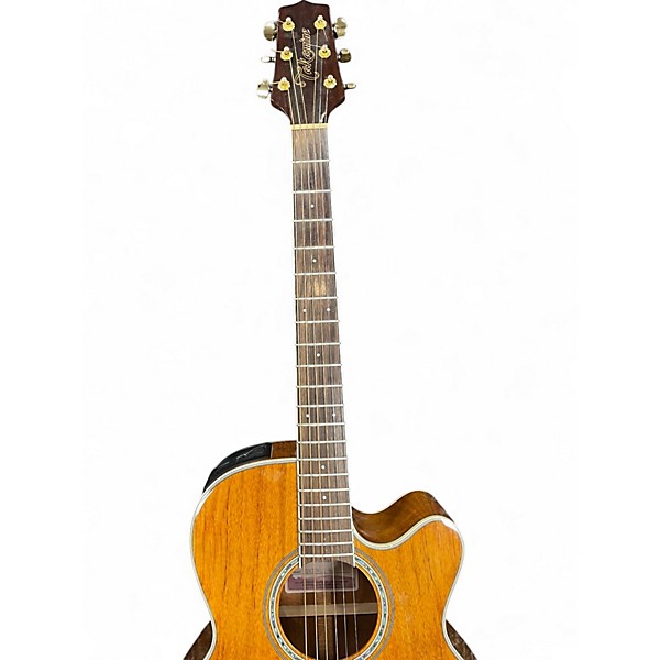 Used Takamine GN77KCE Natural Acoustic Electric Guitar