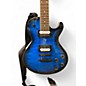 Used Dean Thoroughbred Blue Solid Body Electric Guitar