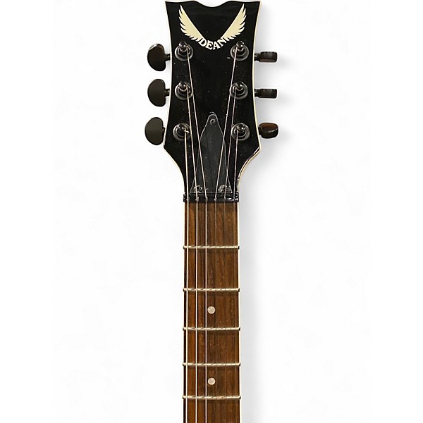 Used Dean Thoroughbred Blue Solid Body Electric Guitar