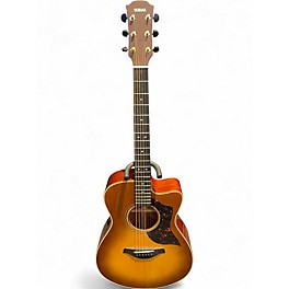 Used Yamaha AC3M DLX Sandburst Acoustic Electric Guitar