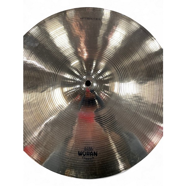 Used Wuhan 16in crash Cymbal